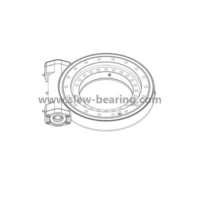 Slwing Drive for Industrial & OEM -Anwendungen | Schneller Versand | Wanda
