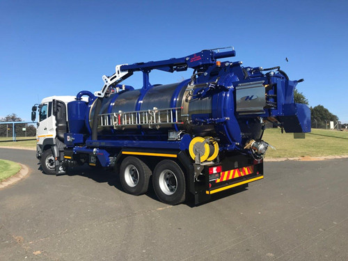 Innengetr&auml;nke mit Schl&auml;den f&uuml;r kombinierte Abwasserkan&auml;le und Jettlastwagen 