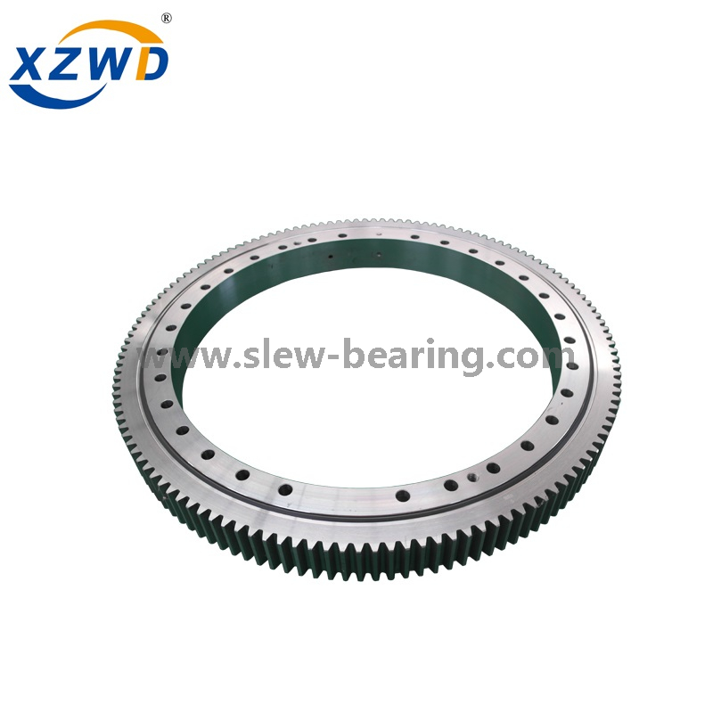 XZWD 4 -Punkte -Kontaktball -Slwing -Ring -Plattlager mit externem Zahnrad für LKW -montiertes Kran